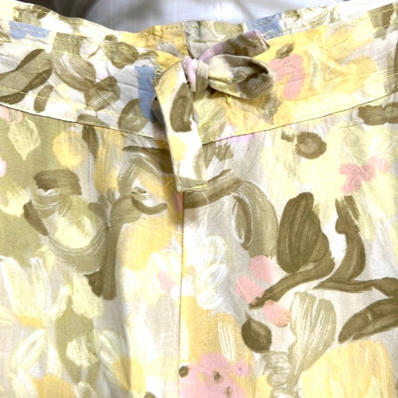 Rare Jams World Copyright Fabric W727-FPAI Flower Paint Beach Pants Lounge Pants - Picture 10 of 14